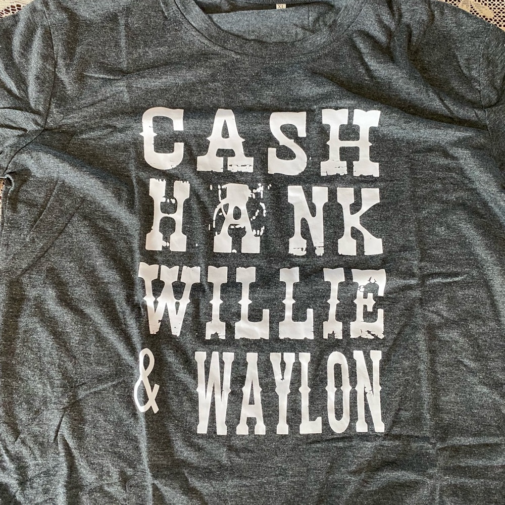 Cash, Hank, Willie, & Waylon shirt